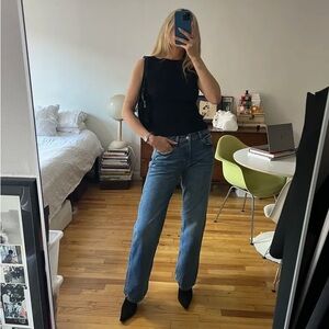 Zara straight leg jeans